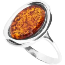Ostsee-Schmuck Fingerring OSTSEE-SCHMUCK "Ostsee-Schmuck Ring Erlana Ring Erlana" Gr. 60, silber, Fingerringe, Damen, 60, (19,1), silber 925, (Sterlingsilber), Fingerring