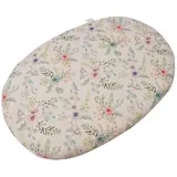 Aumüller Liegekissen Mauve Soft Flowers 60 cm weiß