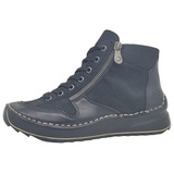 Rieker Damenschuhe Schnürstiefel Schwarz Freizeit, Schuhgröße:41 EU - Schwarz