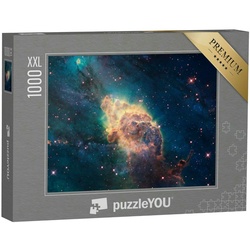 puzzleYOU Puzzle Puzzle 1000 Teile XXL „Milliarden von Galaxien im Universum“, 1000 Puzzleteile, puzzleYOU-Kollektionen Weltraum, Universum