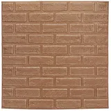 Relaxdays Wandpaneel relaxdays Bronze 10 St. 70 x 70 cm