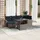 vidaXL Gartensofa-Set 7-tlg. grau