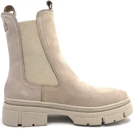 TAMARIS Damen Chelsea Boots, Frauen Stiefeletten,TOUCHit-Fußbett,Bootee,Booties,halbstiefel,Kurzstiefel,uebergangsschuhe,Taupe NUBUC,40 EU