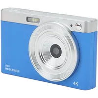 Digitalkamera, IPS HD 16-Fach Zoom-Kamera, Kinderkamera, 50 MP AF-Autofokus-Digitalkamera, mit Aufbewahrungstasche für Makroaufnahmen, Studenten, Teenager, Kinder(Blau)