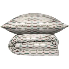 SCHIESSER Lotta Grafikprint Mint 155 x 220 cm + 2 x 80 x 80 cm