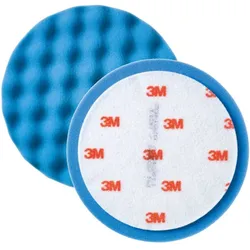 3M Ultrafina SE Anti-Hologramm Polierschaum, genoppt, Blau, 150 mm #50388