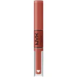 NYX Professional Makeup Shine Loud Life Goals Lipgloss 04 - Braun/Rot