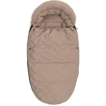 jollein Fußsack Embossed Milky Coffee Winterfußsäcke