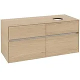 Villeroy & Boch Collaro Waschtischunterschrank | für Aufsatzecken rechts | Breite 1200 mm##Für Collaro (560 x mm) Ohne .. C04300VJ