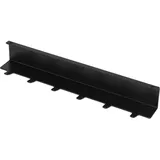 Kesseböhmer Linero Mosaiq Hakenleiste 6 Haken Stahl schwarz