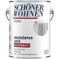 Schöner Wohnen Heizkörperlack Weiß seidenmatt 2,5 l