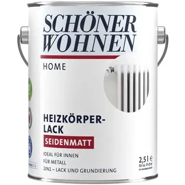 Schöner Wohnen Heizkörperlack Weiß seidenmatt 2,5 l