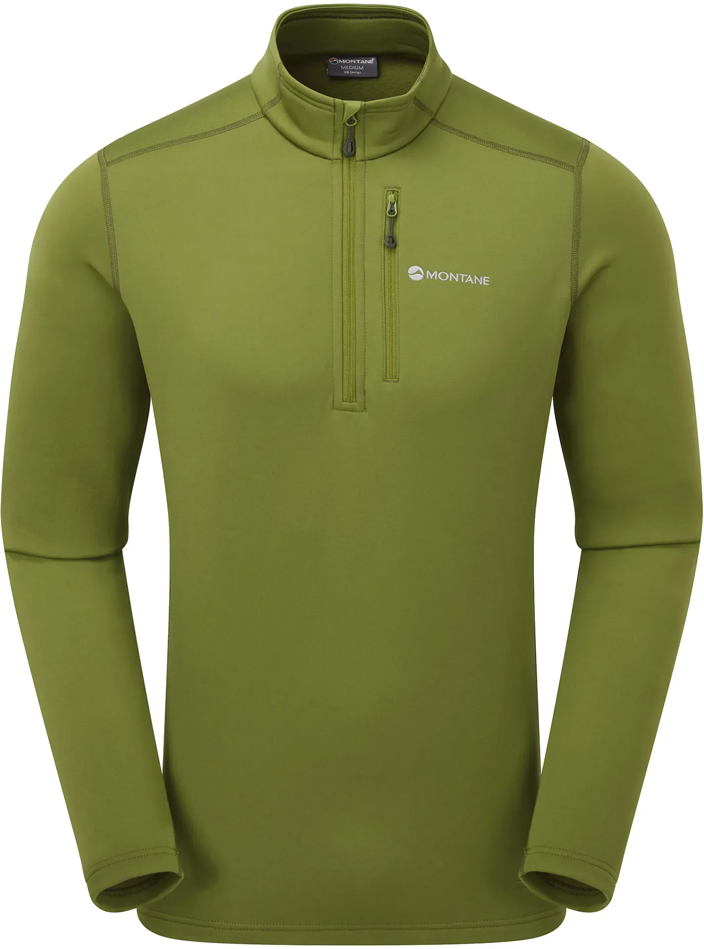 Montane Herren Fury Fleecepullover - M - Alder Green