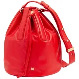 Dudu Filicudi Beuteltasche Leder 19 cm rot