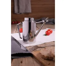 Ölkanne Olipac – Olive Oil Cruet With Handle and Spout – Stainless Steel Bo