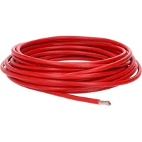 Lapp 4520046 H07V-K 16,0 mm2 rot I Verdrahtungsleitung I Aderleitung flexibel I Pvc-einzelader I Litze 16mm2 I Verdrahtung