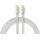 Nedis USB-C 1,0 m Gold/Grau/Silber