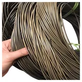 Cozylkx 10 M Rundes PE Rattan 3Mm Kunststoffgeflecht Synthetisches Rattan Material Für Möbelreparatur, Stuhlweben,C 02
