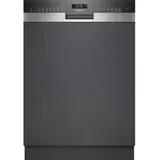 SIEMENS SN55ES11CE iQ500 Einbau-Geschirrspüler - 14 Maßgedecke - Induktion - L60 cm - 42 dB - - Metallisch