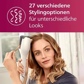 Philips StyleCare Prestige BHB878/00 weiß/rosegold