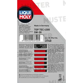 LIQUI MOLY Top Tec 4300 5W-30 1 l