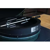 Big Green Egg Drehspieß 15 Zoll Edelstahl grün