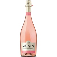 Zonin Prosecco Spumante DOC Extra Dry Millesimato Rose  Extra Trocken 6 x 0,75l (4,5l)