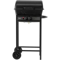 LUND Gasgrill 5,5kW, 2 Brenner, Stahl 60 × 53