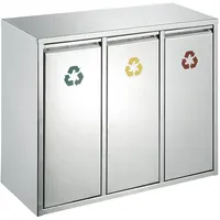 ReinigungsBerater Wertstoff-Sortieranlage 24 l Silber