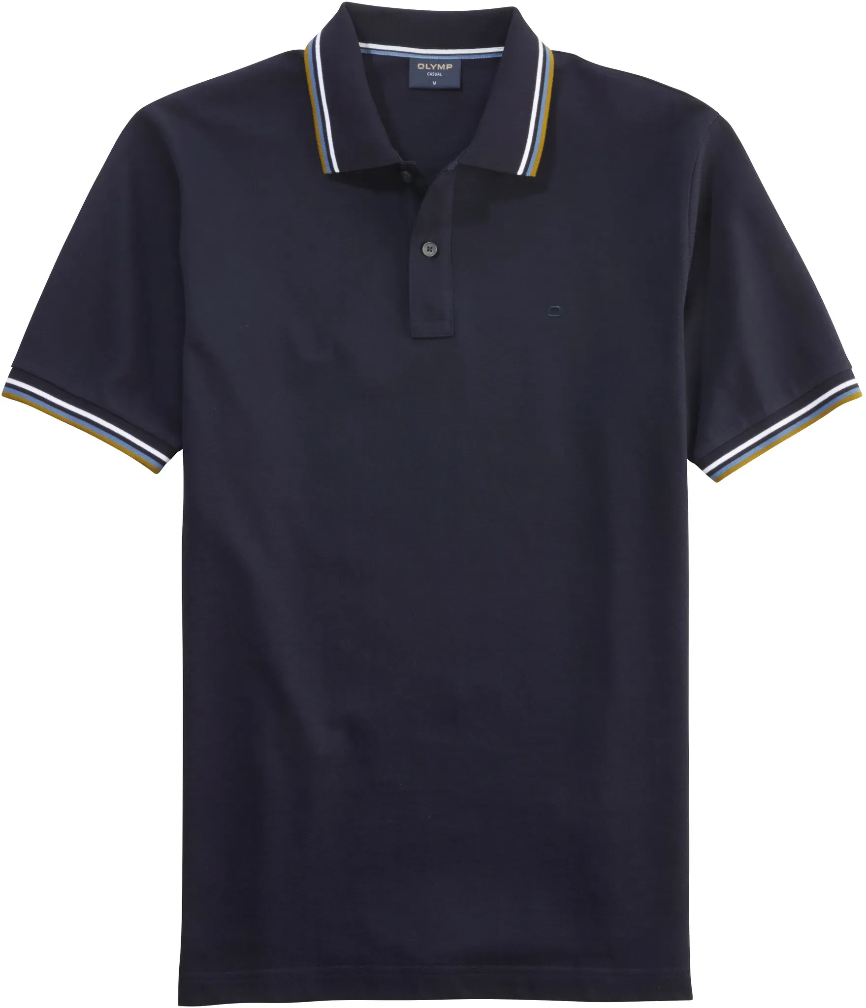 OLYMP Poloshirt »Casual«, farbliche Kontrast-Details OLYMP marine L