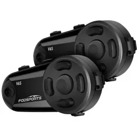 Fodsports V6S Motorrad-Sprechanlage im Doppelpack