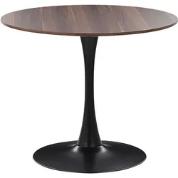Esstisch BOCA Dunkelbraun 90 cm 90 cm