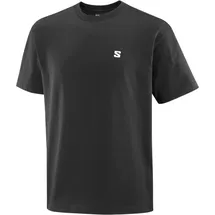 Salomon Round Logo Graphic T-Shirt schwarz S