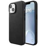 Woodcessories Bio Leather Case MagSafe iPhone 15 Black