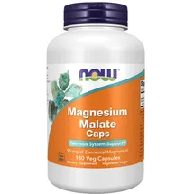 NOW Foods Magnesium Malat Kapseln 180 St.