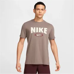 NIKE Dri-FIT Fitness T-Shirt Herren 289 - cave stone XL