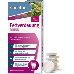 sanotact Fettverdauung DRINK 20 St Brausetabletten