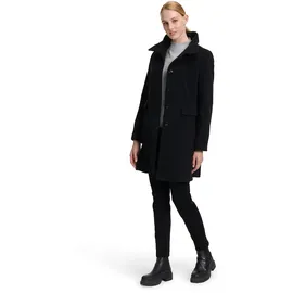GIL BRET Wollmantel mit Kaschmir-Anteil, Black, 36