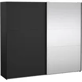 Tvilum Schiebetürenschrank Como 245 x 220 x 0 cm Schwarz