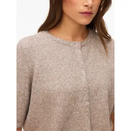 Vero Moda VMDOFFY 2/4 O-Neck Button Cardigan Braun L