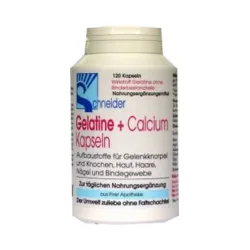 Gelatine+Calcium Kapseln 120 St