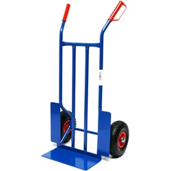 Sackkarre 250 kg HxBxT 108x58x48cm blau SZAGATO Sackkare 250kg Transportkarre klappbar Sackkarre Stahl Sackkarre klappbar Sackkarre kaufen