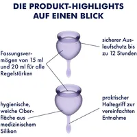 Satisfyer Feel Good Menstruationstasse 2 St.