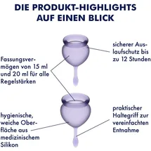 Satisfyer Feel Good Menstruationstasse 2 St.