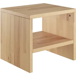 Erst-Holz Nachttisch Buche Massivholz Nachtkästchen Beistelltisch 90.20-K31