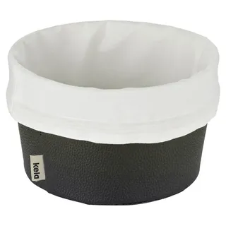 Kela Brotkorb Grana schwarz 11,0cm 19,0cmØ
