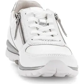 Gabor Sneaker Low Damen Weiß/Silber 41