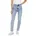 Straight-Jeans ONLEMILY STRETCH LIFE HW ST A DNM CRO718 mit Stretch blau 30W 34L