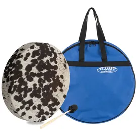 Classic Cantabile HSD-18 traditionelle Schamanentrommel mit Rinderfell 18" Set mit Tasche