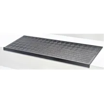 Jet-Line Stufenmatte Trapa aus Gummi Wetterfest rutschhemmend 25 x 75 cm